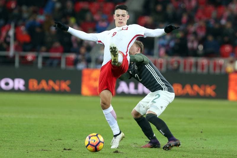 Football. International Friendly. Poland U21 - Germany U21. 15.11.2016