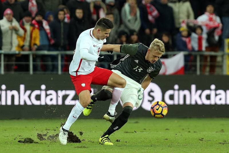 Football. International Friendly. Poland U21 - Germany U21. 15.11.2016