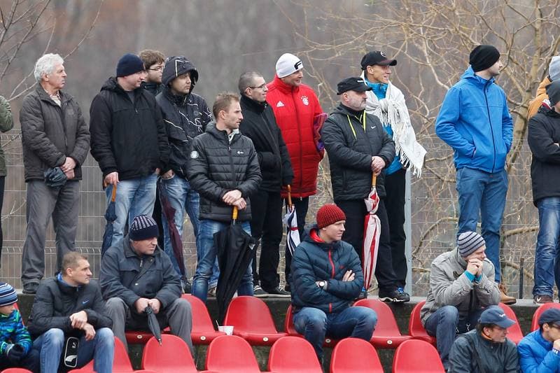 Football. Fortuna Narodni Liga. FK Fotbal Trinec - Banik Ostrava. 19.11.2016