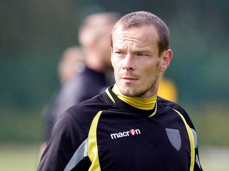 Football. GKS Katowice. Training. 15.01.2015
