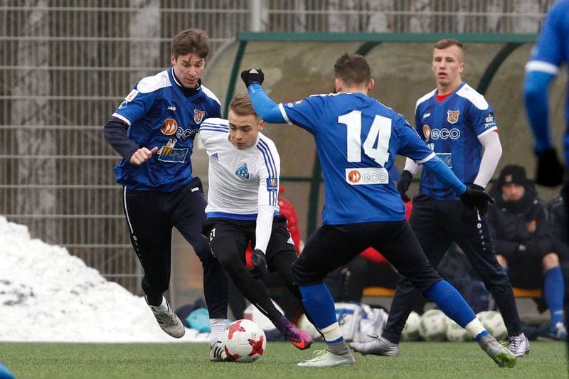 Football. Sparing. Ruch Chorzow - Odra Opole. 21.01.2017