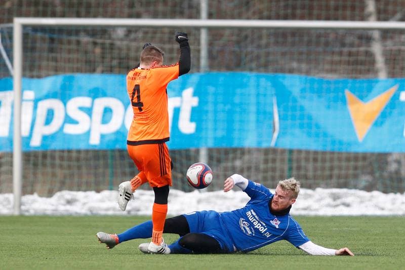 Football. Sparing. MFK Frydek-Mistek - Podbeskidzie Bielsko-Biala. 26.01.2017