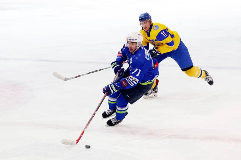 Ice Hockey. Euro Ice Hockey Challenge. Ukraine - Slovenia. 11.02.2017