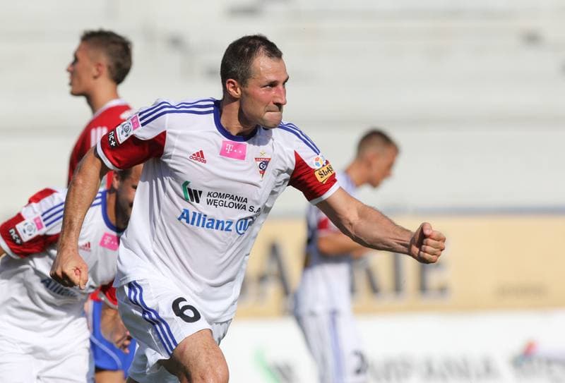 Football. T-mobile Ekstraklasa. Gornik Zabrze - Piast Gliwice. 04.08.2013