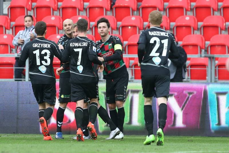 Football. Nice I Liga. GKS Tychy - MKS Kluczbork. 11.03.2017