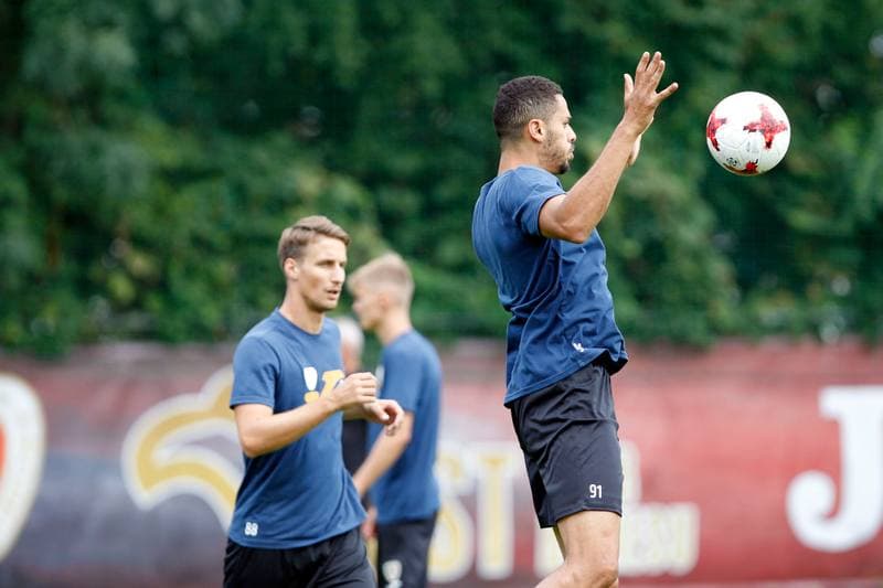 Football. Piast Gliwice. Training. 17.08.2017