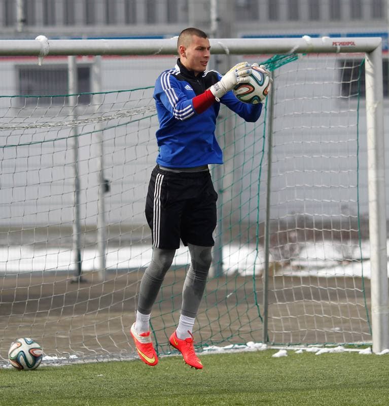 Football. Piast Gliwice. Training. 07.01.2016