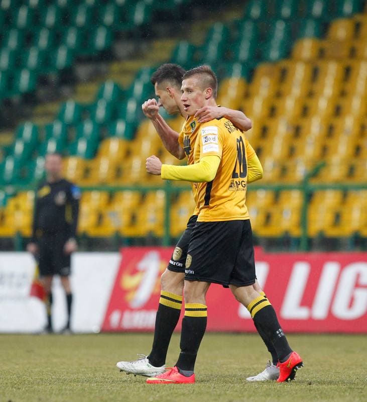 Football. I Liga. GKS Katowice - Flota Swinoujscie. 23.11.2013