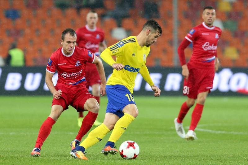 Football. Polish Cup. Podbeskidzie Bielsko-Biala - Arka Gdynia. 19.09.2017