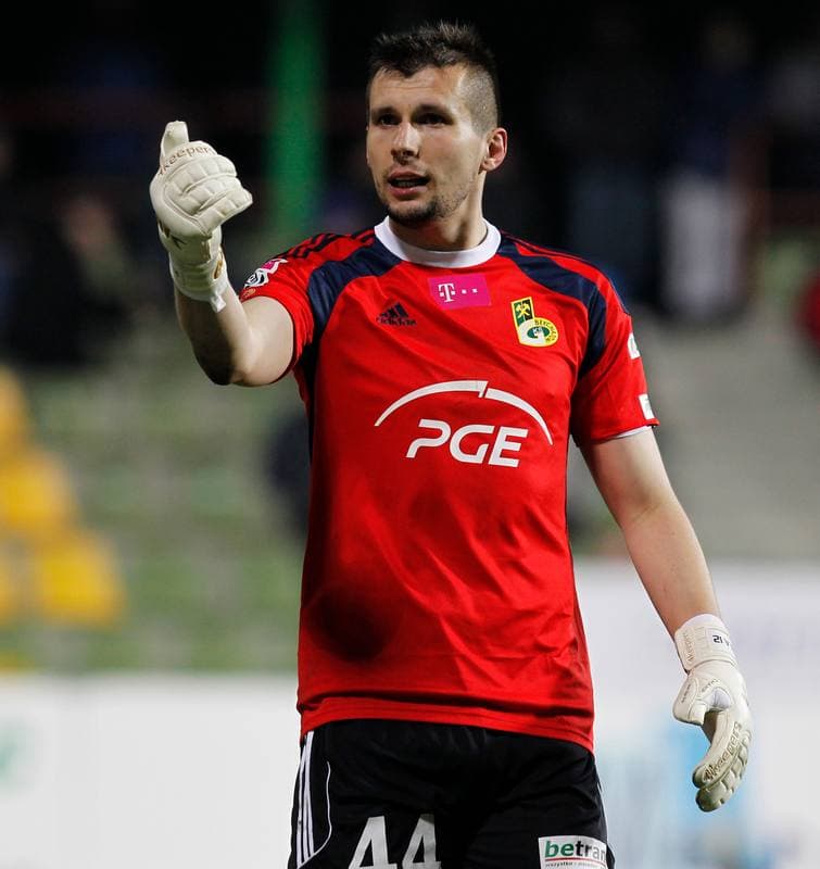 Football. T-Mobile Ekstraklasa. GKS Belchatow - Ruch Chorzow. 16.03.2015