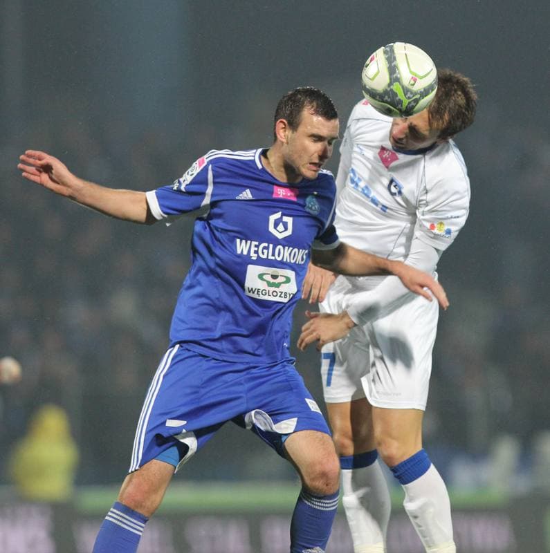 Football. T-Mobile Ekstraklasa. Ruch Chorzow - Zawisza Bydgoszcz. 05.06.2015