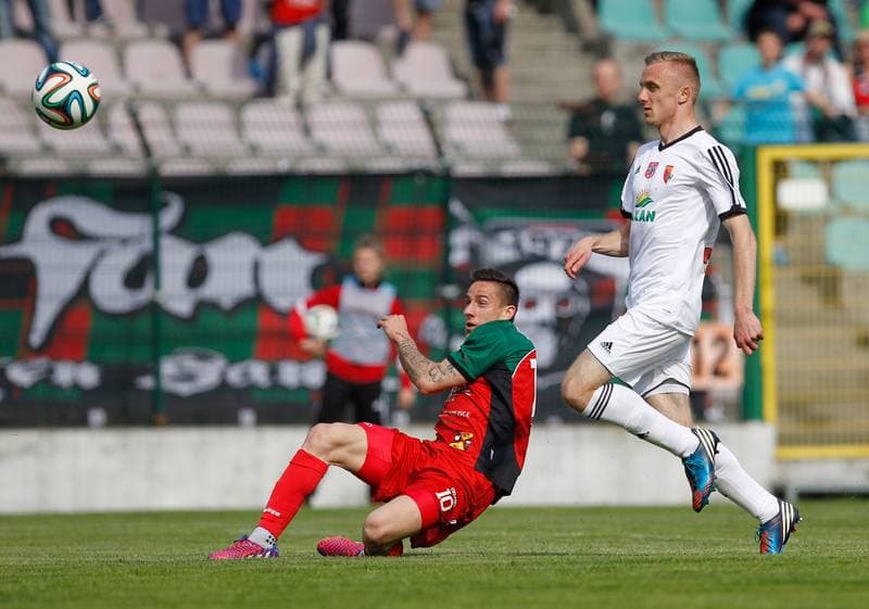 Football. I Liga. GKS Tychy - Pogon Siedlce. 09.05.2015