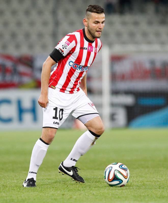 Football. T-Mobile Ekstraklasa. Cracovia Krakow - Korona Kielce. 22.05.2015