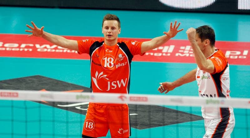 Volleyball. PlusLiga. Jastrzebski Wegiel - ZAKSA Kedzierzyn-Kozle. 11.01.2014
