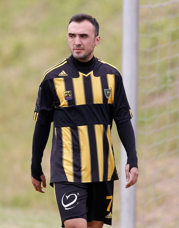 Football. GKS Katowice. Training. 15.01.2015