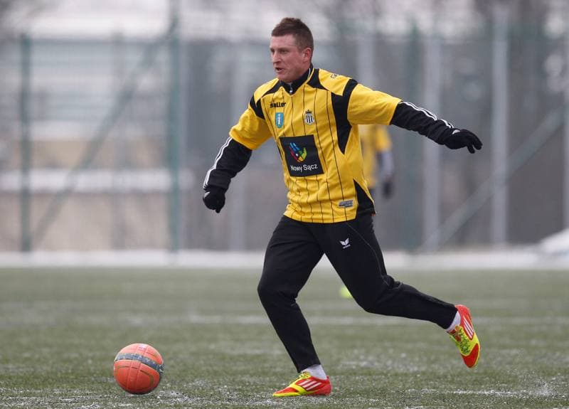 Football. Friendly Match. Podbeskidzie Bielsko Biala - Sandecja Nowy Sacz. 23.01.2014