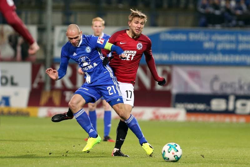 Football. Het Liga. Sigma Olomouc - Sparta Prague. 26.11.2017