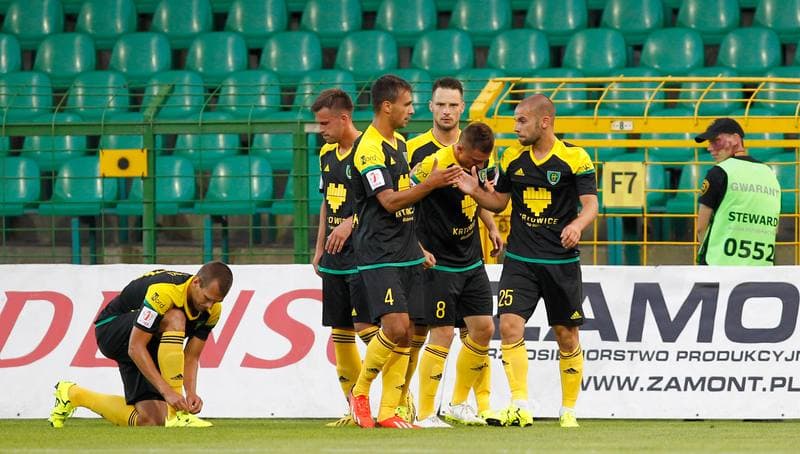 Football. I Liga. GKS Katowice - Wigry Suwalki. 06.09.2014