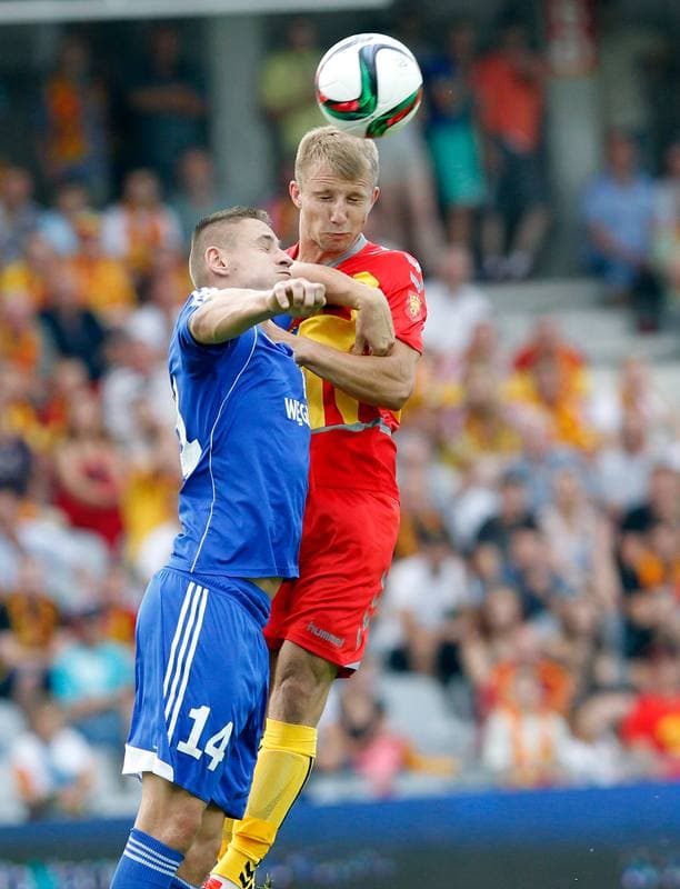Football. T-Mobile Ekstraklasa. Korona Kielce - Ruch Chorzow. 17.04.2015