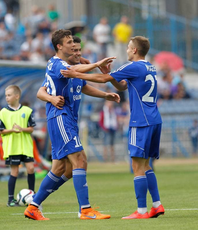 Football. PKO BP Ekstraklasa. Ruch Chorzow - Termalica Bruk-Bet Nieciecza. 22.08.2015