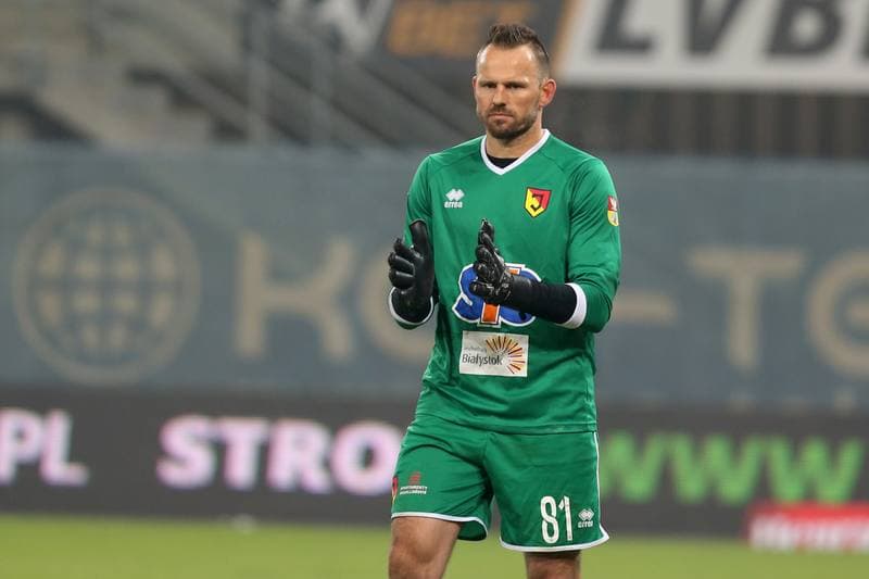 Football. Lotto Ekstraklasa. Piast Gliwice - Jagiellonia Bialystok. 12.02.2018