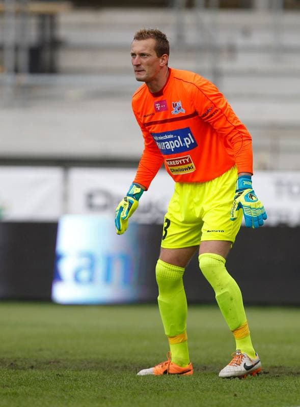 Football. T-Mobile Ekstraklasa. Podbeskidzie Bielsko Biala - Ruch Chorzow. 03.08.2014