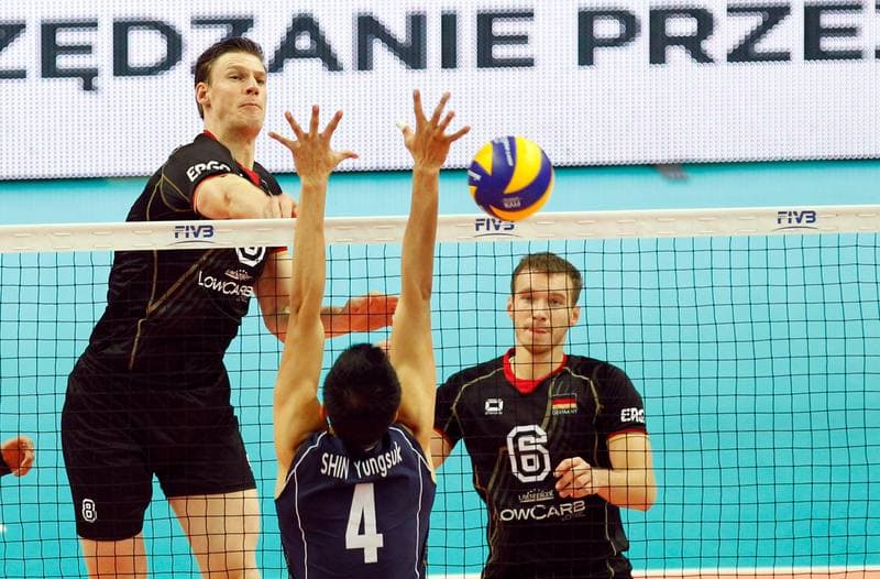 Volleyball. FIVB Men's World Championship. Germany - Korea. 07.09.2014