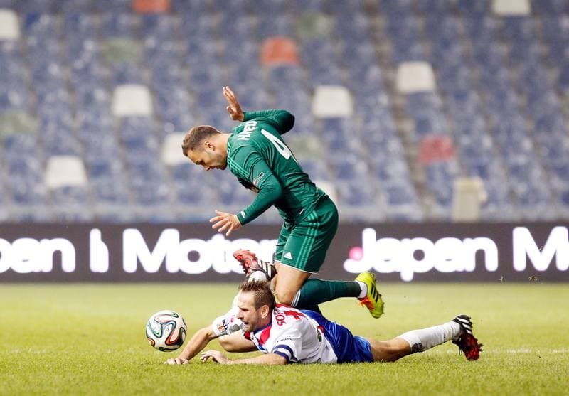 Football. PKO BP Ekstraklasa. Podbeskidzie Bielsko Biala - Slask Wroclaw. 21.12.2015
