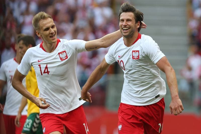 Football. International Friendly. Poland - Lithuania. 12.06.2018