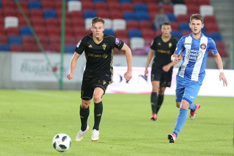 Football. UEFA Europa League. Gornik Zabrze - Zaria Balti. 12.07.2018