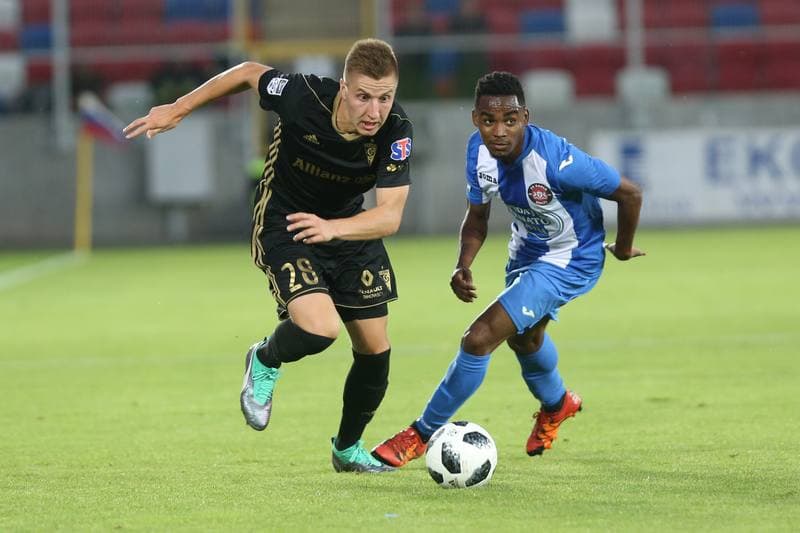 Football. UEFA Europa League. Gornik Zabrze - Zaria Balti. 12.07.2018
