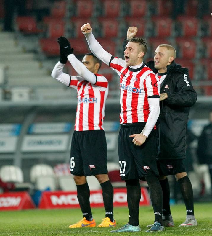 Football. PKO BP Ekstraklasa. Cracovia Krakow - Podbeskidzie Bielsko Biala. 02.12.2015