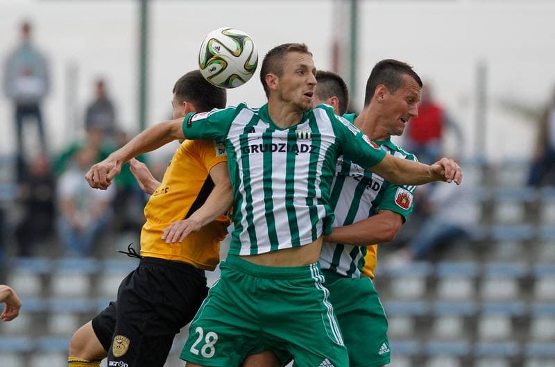 Football. I Liga. Olimpia Grudziadz - GKS Katowice. 11.10.2014