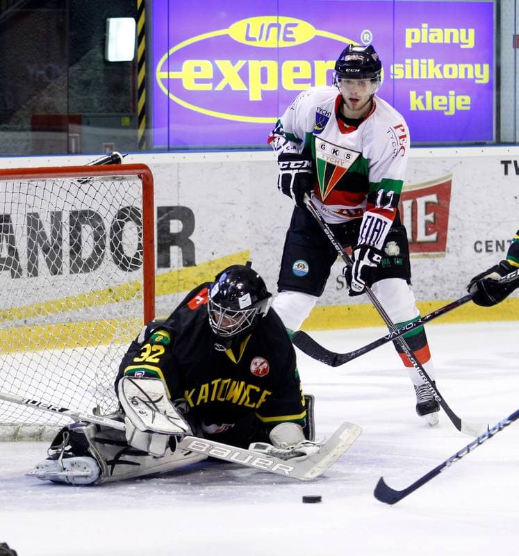 Ice Hockey. Polska Hokej Liga. GKS Tychy - HC GKS Katowice. 25.10.2013