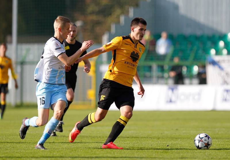 Football. I Liga. GKS Katowice - Stomil Olsztyn. 18.10.2014