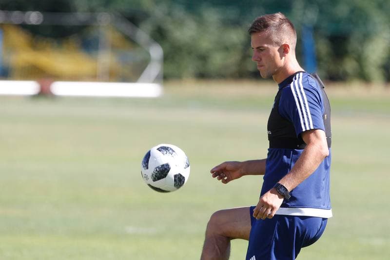 Football. Piast Gliwice. Training. 07.08.2018