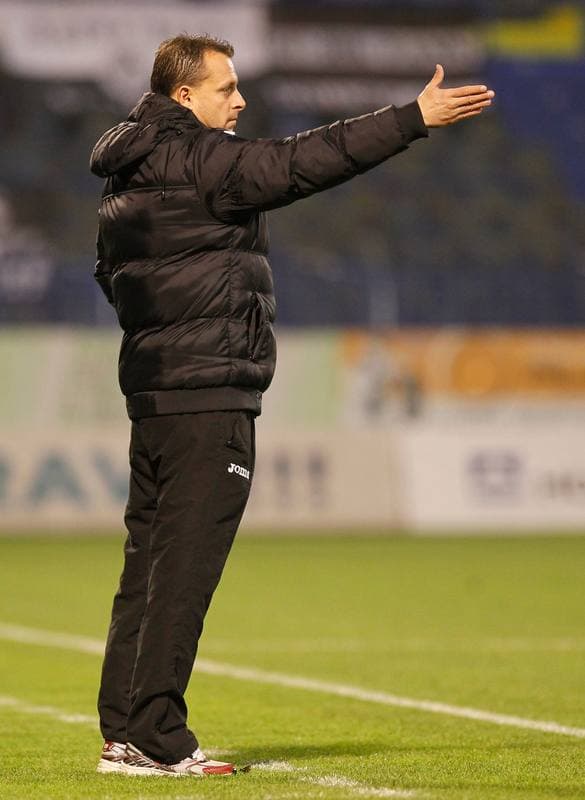 Football. SYNOT LIGA. Banik Ostrava - FC Hradec Kralove. 01.11.2014