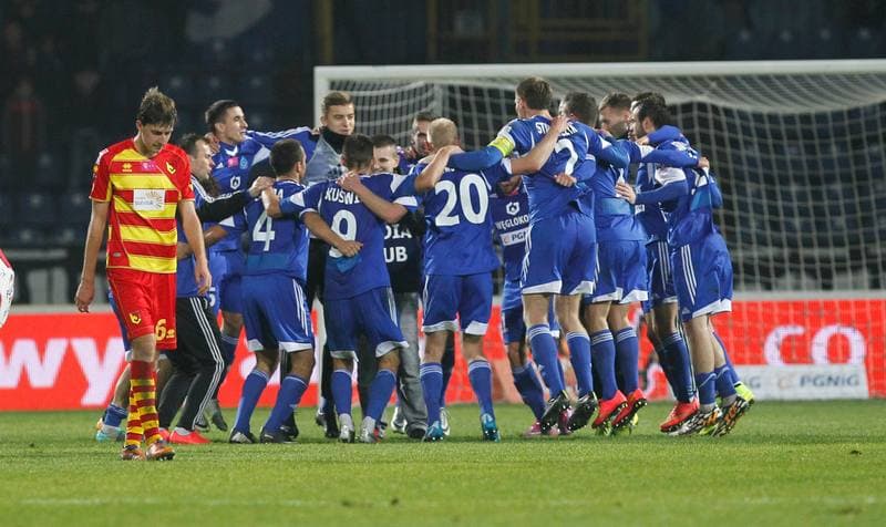 Football. PKO BP Ekstraklasa. Ruch Chorzow - Jagiellonia Bialystok. 11.12.2015