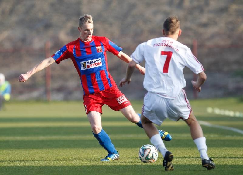 Football. III Liga Opolsko Slaska. Polonia Bytom - Ruch Zdzieszowice. 15.11.2014