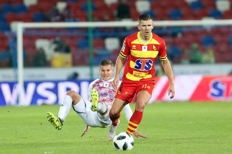 Football. Lotto Ekstraklasa. Gornik Zabrze - Jagiellonia Bialystok. 23.09.2018