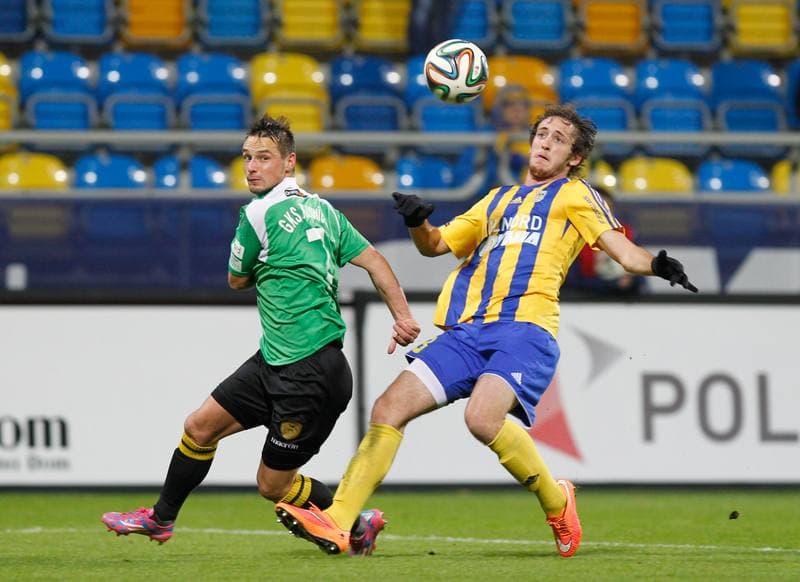 Football. I Liga. Arka Gdynia - GKS Katowice. 16.11.2014