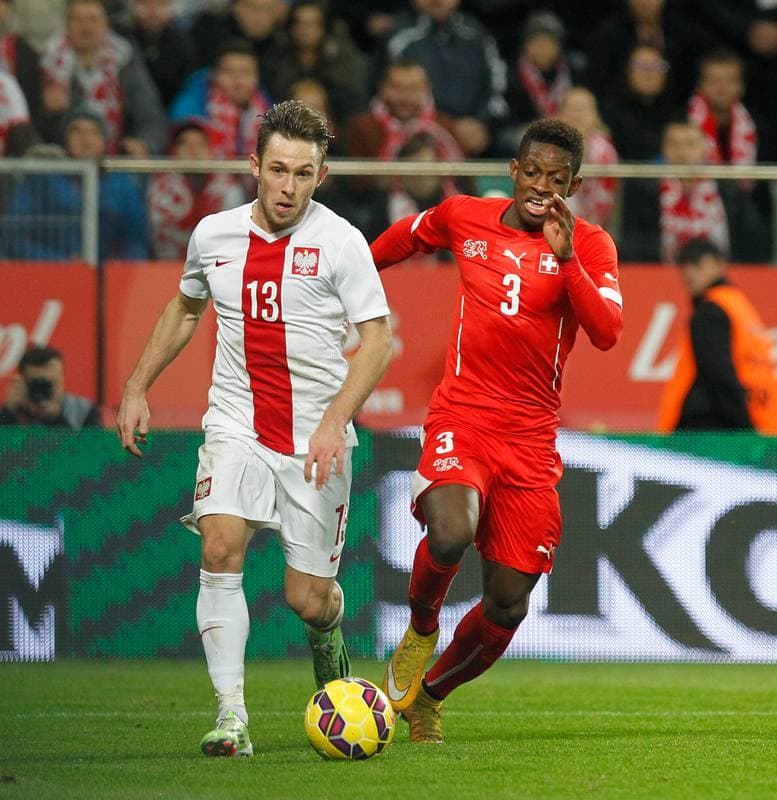 Football. International Friendly. Poland - Switzerland. 18.11.2014