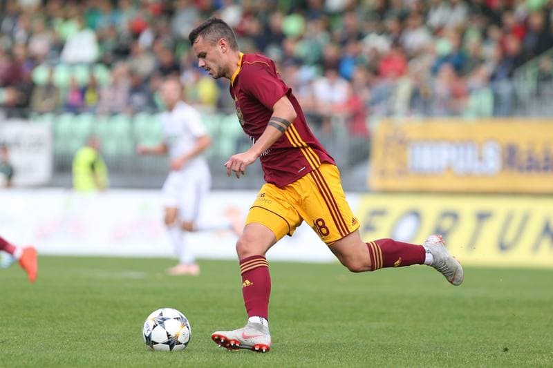 Football. Fortuna:Liga. MFK Karvina - Dukla Praha. 07.10.2018