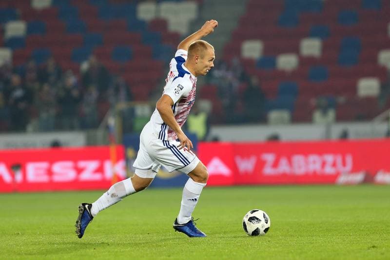 Football. Lotto Ekstraklasa. Gornik Zabrze - Zaglebie Lubin. 28.10.2018