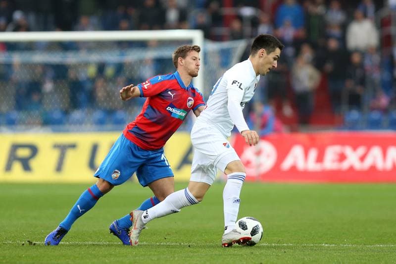 Football. Fortuna:Liga. Banik Ostrava - Viktoria Plzen. 03.11.2018