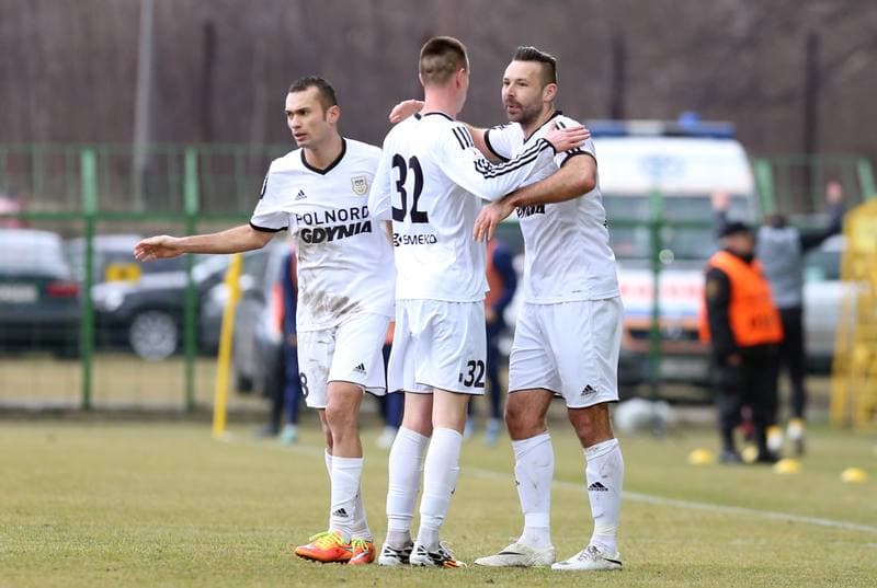 Football. I Liga. GKS Katowice - Arka Gdynia. 06.03.2016