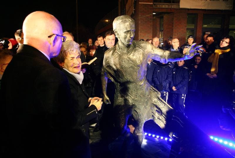 Football. Ruch Chorzow. Ceremony. 18.12.2014