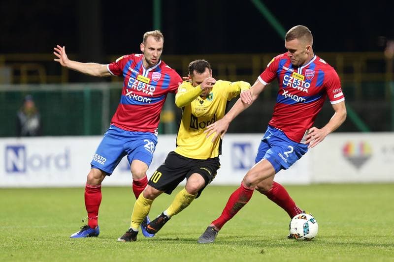Football. Fortuna I Liga. GKS Katowice - Rakow Czestochowa. 09.03.2019