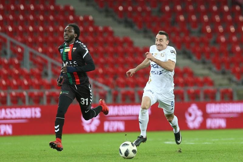 Football. Fortuna I Liga. GKS Tychy - Stal Mielec. 15.03.2019