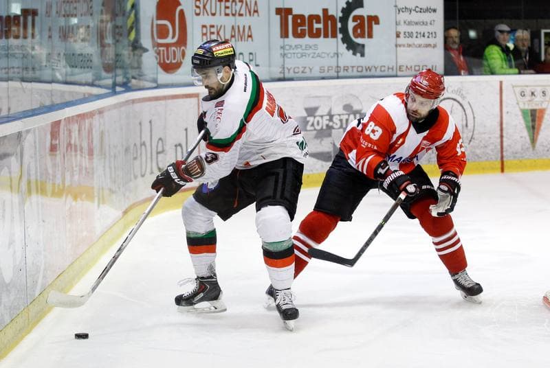 Ice Hockey. Polish Hockey League. GKS Tychy - Comarch Cracovia. 24.03.2016